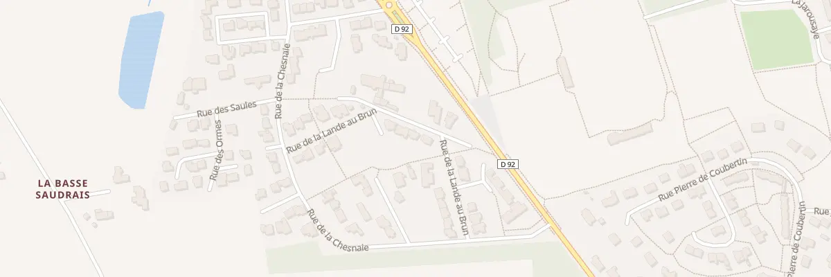 Plan du 15 Rue de la Lande au Brun à Janzé