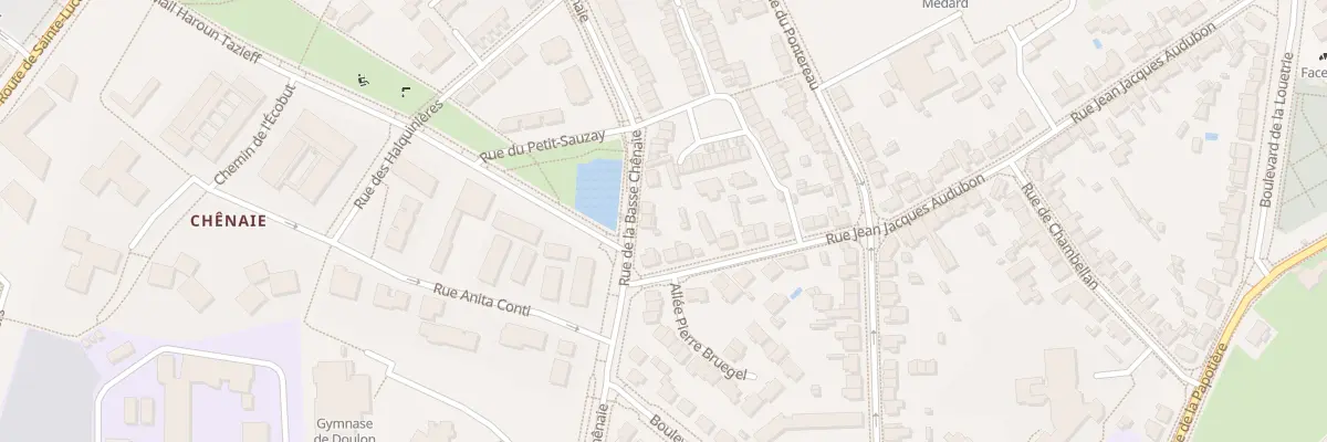 Plan du 26 Rue de la Basse Chénaie à Nantes