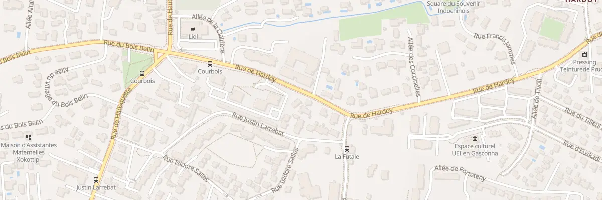 Plan du 26 Rue de Hardoy à Anglet