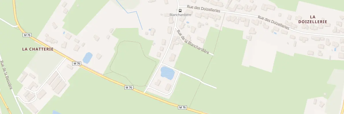 Plan du 6 Rue de la Blanchardière aux Sorinières