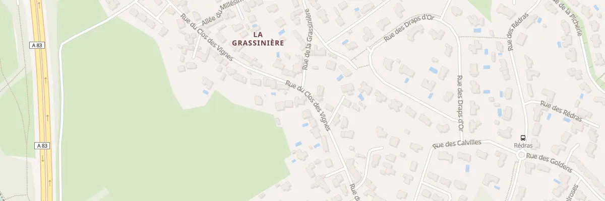 Plan du 37 Rue du Clos des Vignes à Vertou