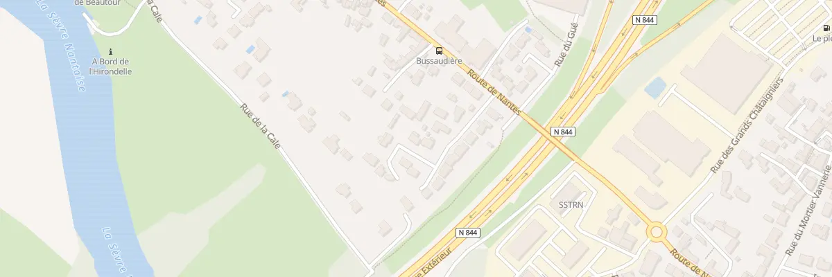 Plan du 6 Rue des Coteaux de Sèvre à Vertou