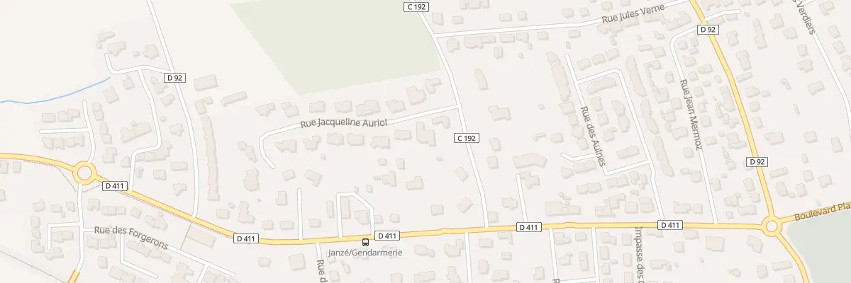 Plan du 3 Rue Jacqueline Auriol à Janzé
