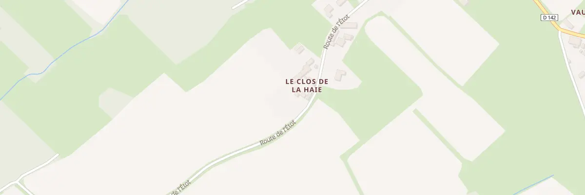 Plan du 22 Rte de l’Etot à Vesly