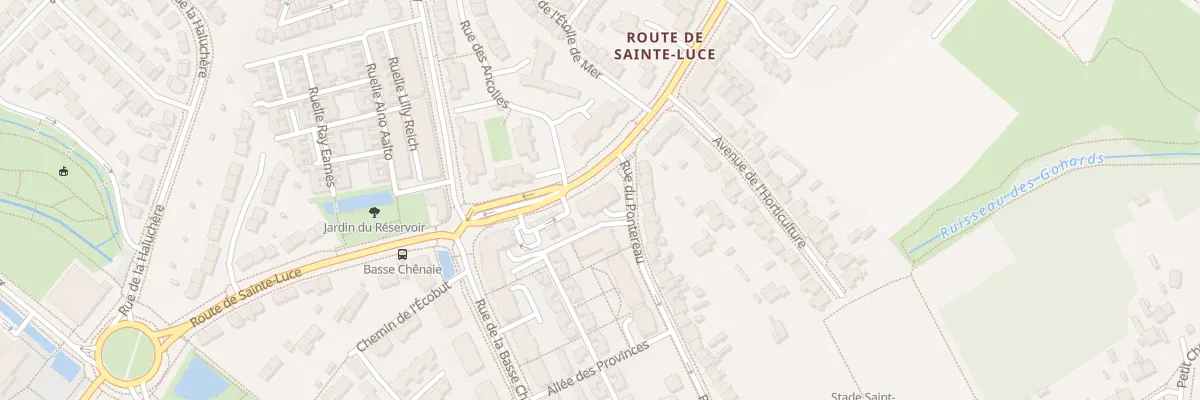 Plan du 103 Rue du Pontereau à Nantes