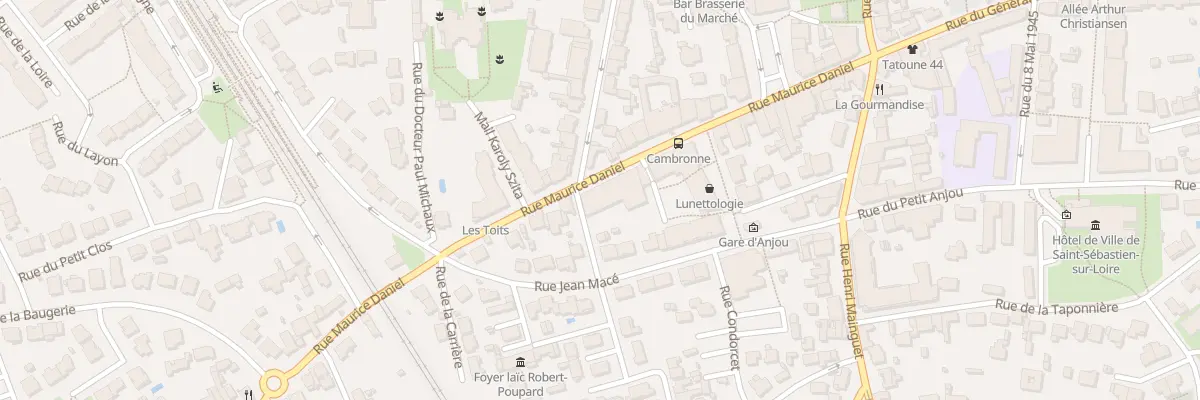 Plan du 30B Rue Maurice Daniel à Saint-Sébastien-sur-Loire