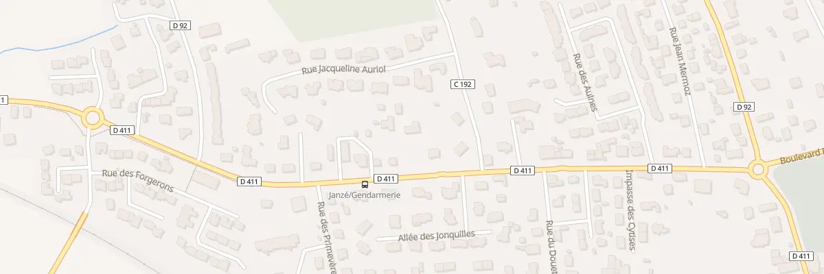 Plan du 28B Rue de Rennes à Janzé