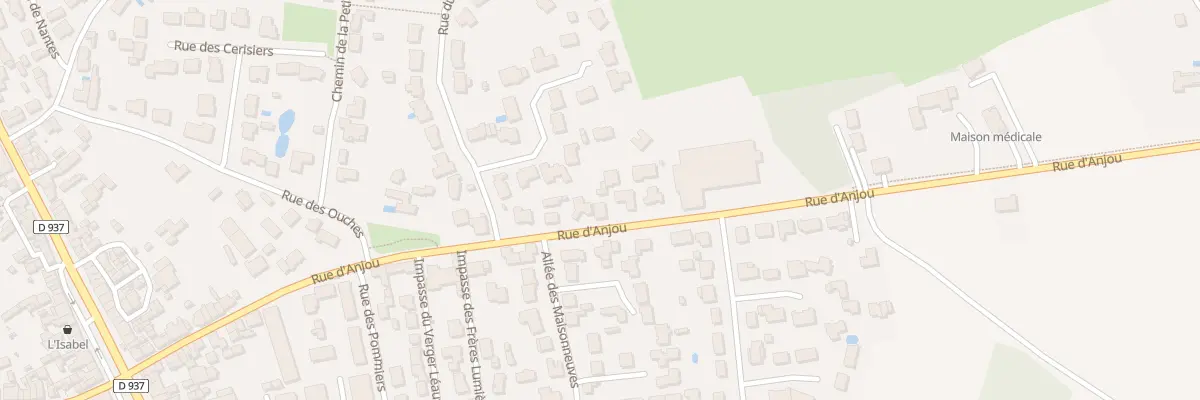 Plan du 32 Rue d’Anjou à Geneston