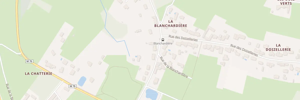 Plan du 23 Rue de la Blanchardière aux Sorinières