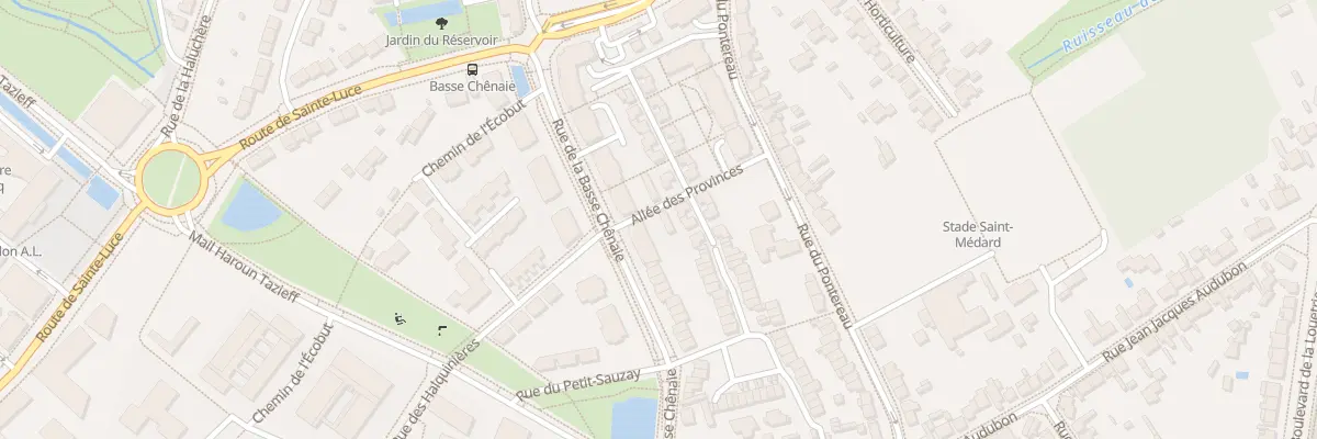 Plan du 60 Rue de la Basse Chénaie à Nantes