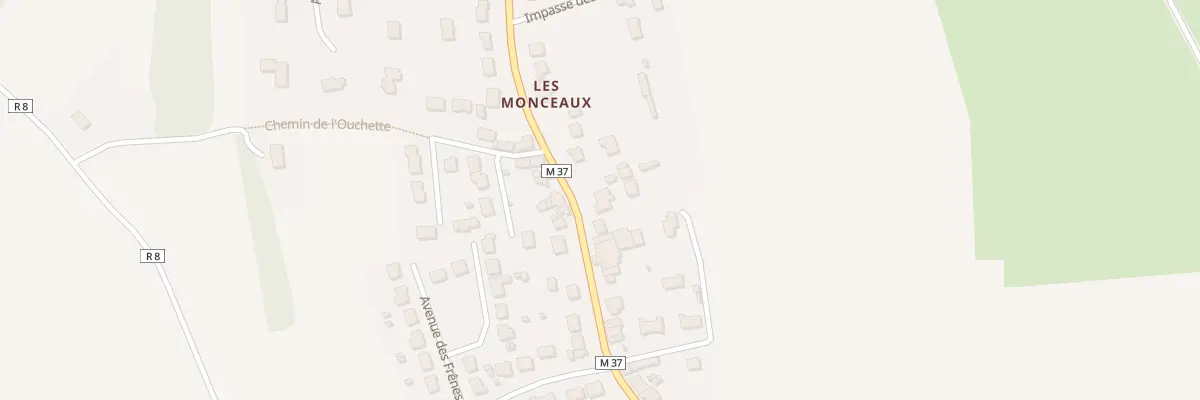 Plan du 58 Rue des Monceaux à Carquefou