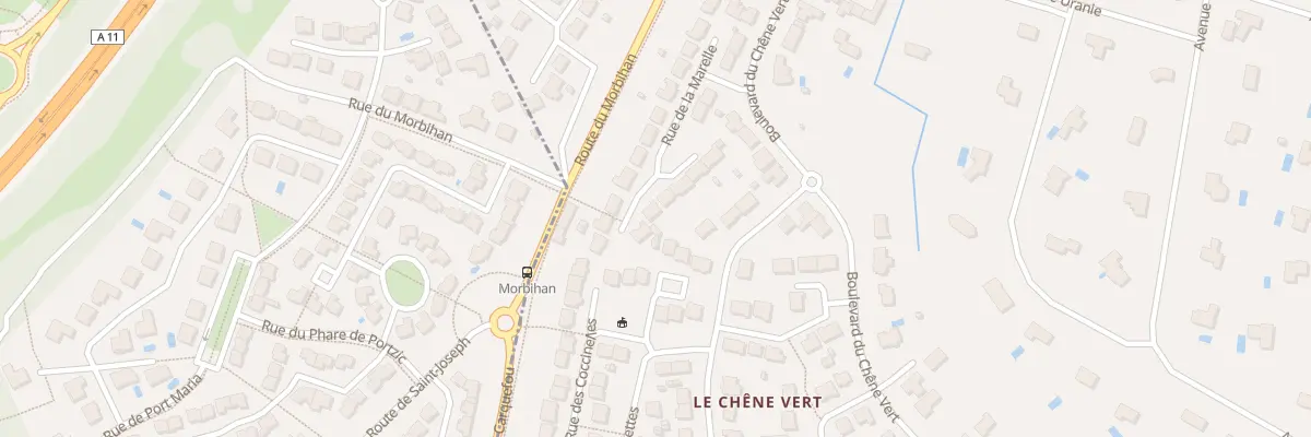Plan du 13 Rue de la Marelle à Carquefou