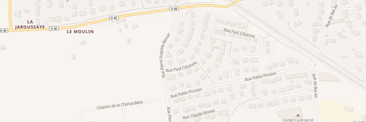Plan du 35 Rue Paul Cezanne à Janzé