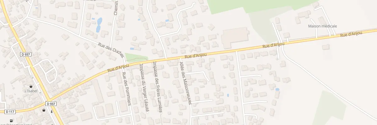 Plan du 31 Rue d’Anjou à Geneston
