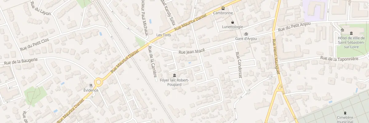 Plan du 26 Rue Jean Macé à Saint-Sébastien-sur-Loire