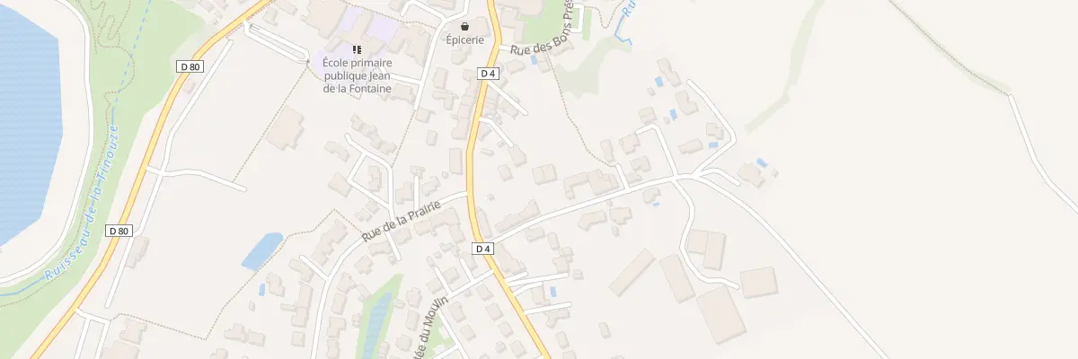 Plan du 5 Rue de la grange à Aubigny-Les Clouzeaux