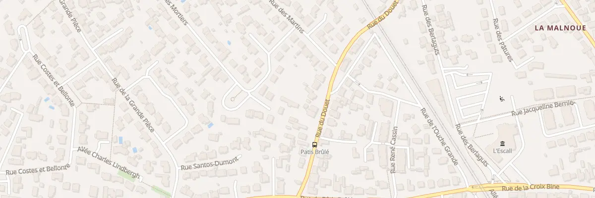 Plan du 58 Rue du Douet à Saint-Sébastien-sur-Loire