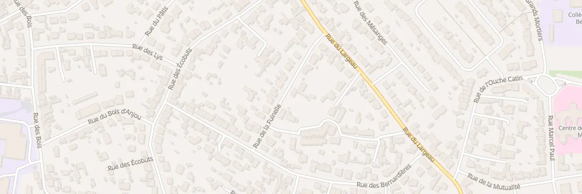 Plan du 14 Rue de la Fuinelle à Saint-Sébastien-sur-Loire