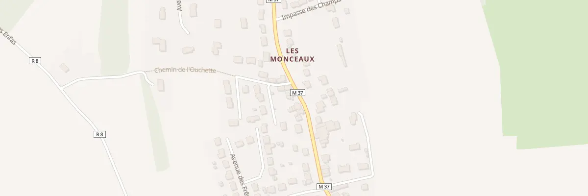 Plan du 53 Rue des Monceaux à Carquefou