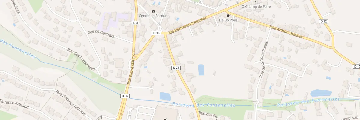 Plan du 7 Rue Agenor Ravon à Nieul-le-Dolent