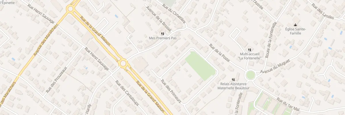 Plan du 16 Rue des Primeurs à Vertou