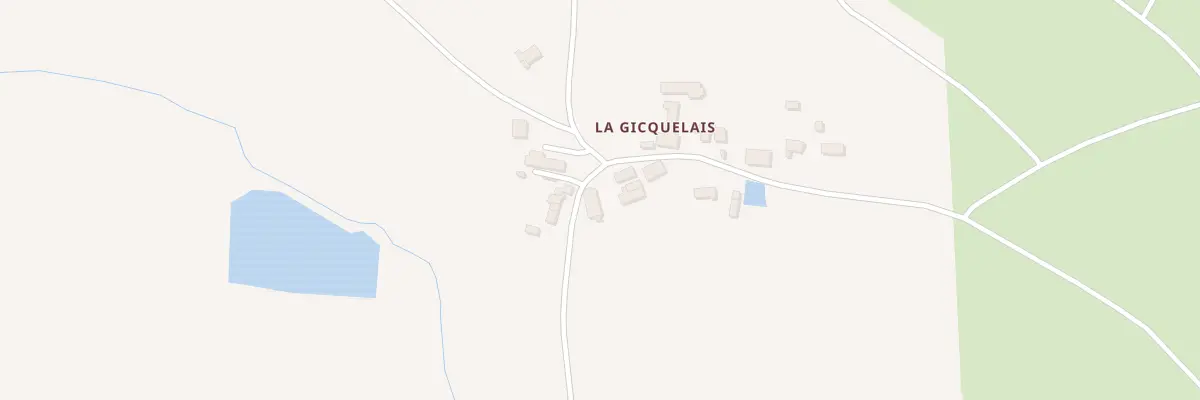 Plan du 5234 La Gicquelais à Ruffigné