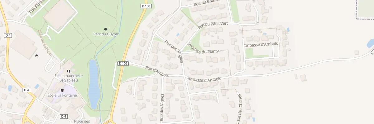 Plan du 2 Imp du Planty à Venansault