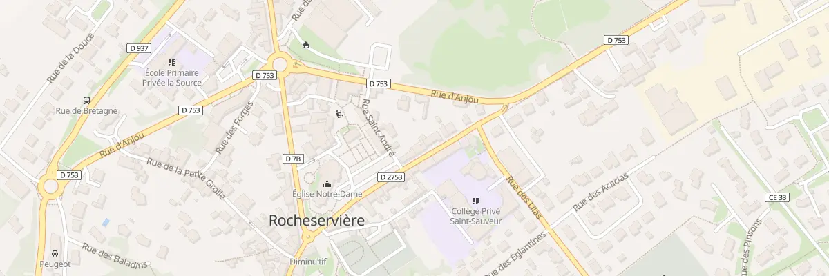 Plan du 5 Rue des alouettes à Rocheservière