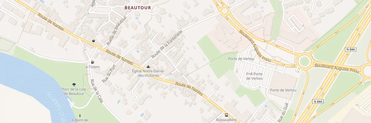 Plan du 22 Rue de la Bussaudière à Vertou