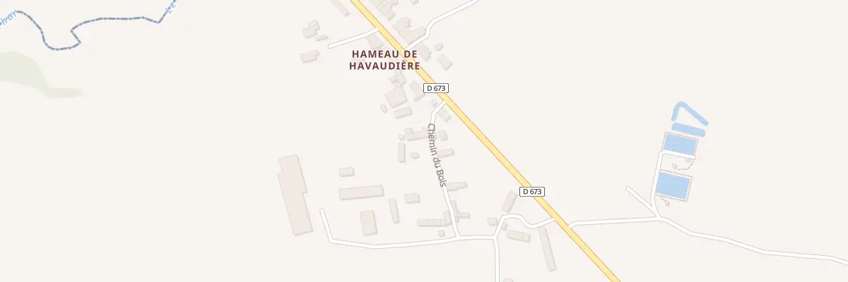 Plan du 4 Che du Bois à Saint-Pierre-Langers