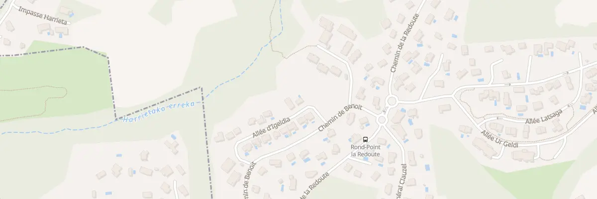 Plan du 50 All d’Igeldia à Bassussarry