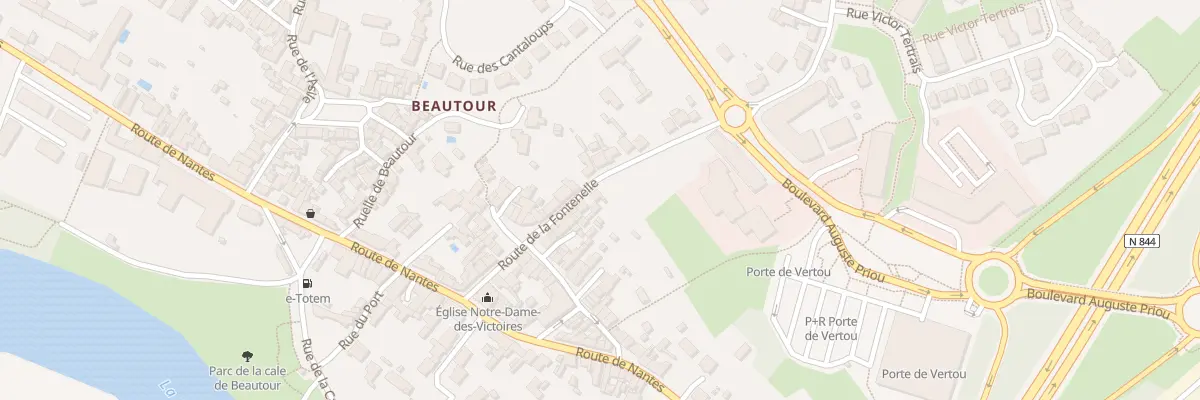 Plan du 16 Rte de la Fontenelle à Vertou