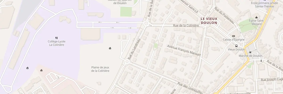 Plan du 136 Rue du Landreau à Nantes