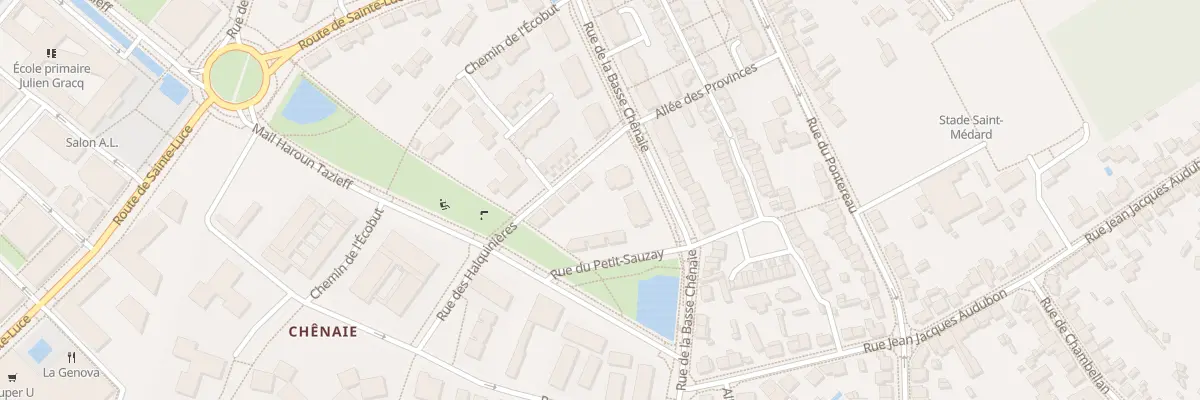 Plan du 13 Rue des Halquinières à Nantes