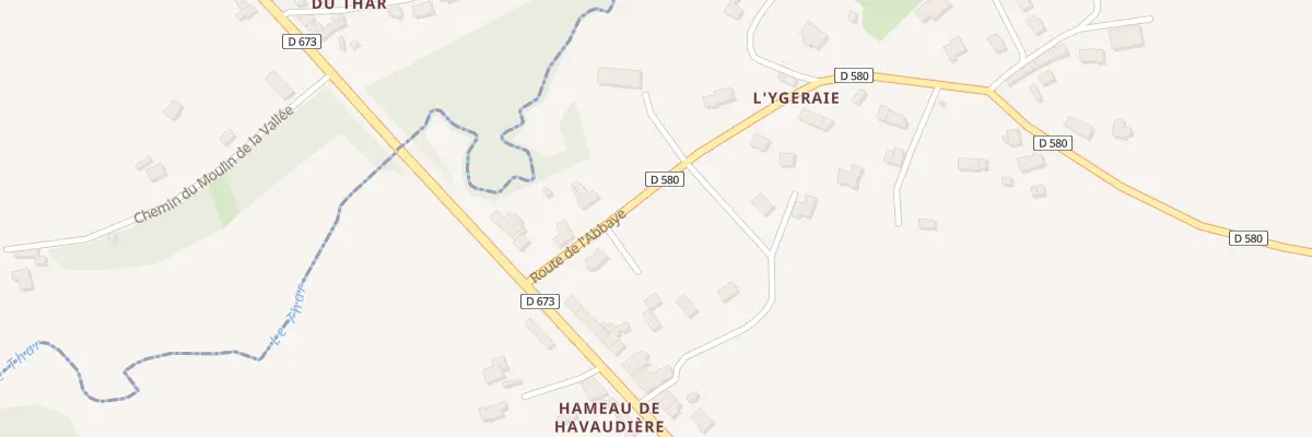 Plan du 4B Rte de l’Abbaye à Saint-Pierre-Langers