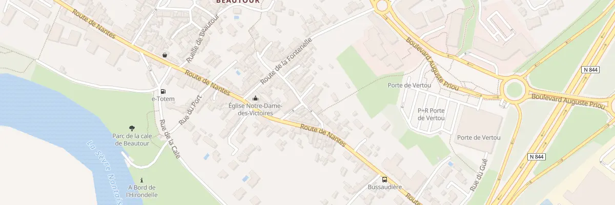 Plan du 16 Rue de la Bussaudière à Vertou
