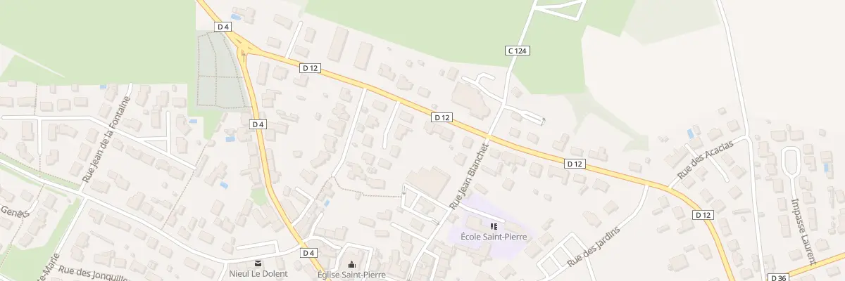 Plan du 37 Rue Jean Yole à Nieul-le-Dolent