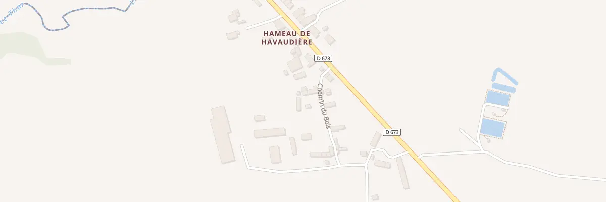 Plan du 8 Che du Bois à Saint-Pierre-Langers