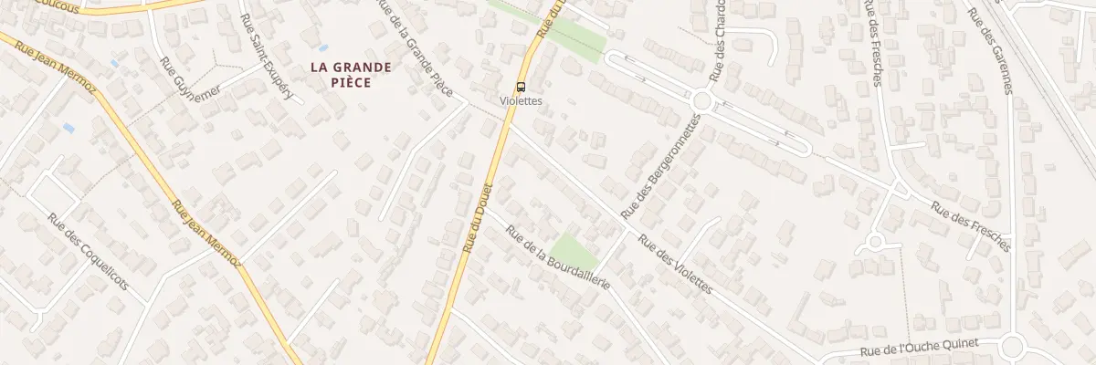 Plan du 6 Rue des Violettes à Saint-Sébastien-sur-Loire