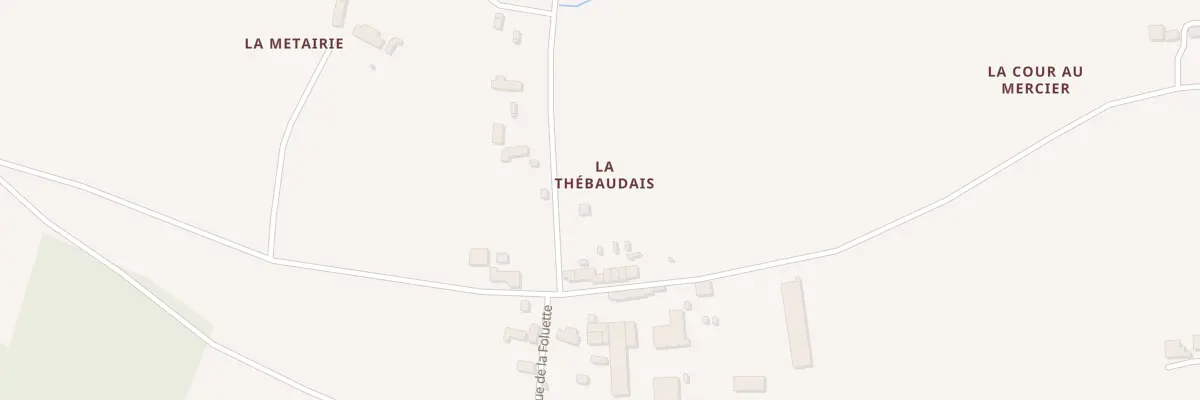 Plan du 13 Rue de la Haiche à Teillay
