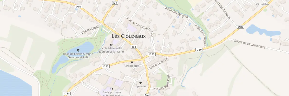 Plan du 3 Rue du moulin de la polka à Aubigny-Les Clouzeaux