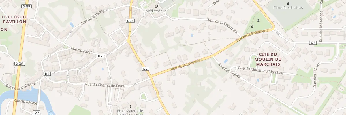Plan du 5 Rue de la Brétinière à Rocheservière