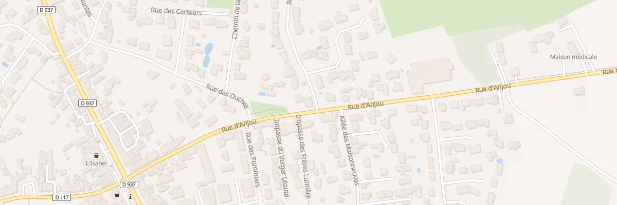 Plan du 26 Rue d’Anjou à Geneston