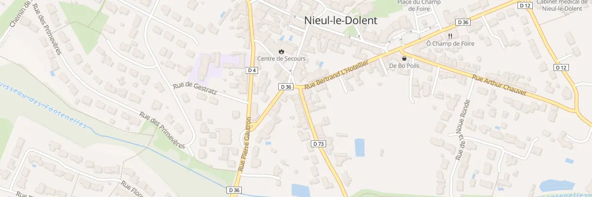 Plan du 4 Rue Agenor Ravon à Nieul-le-Dolent
