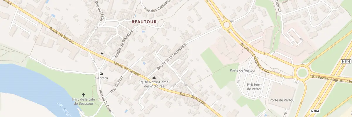 Plan du 42 Rue de la Bussaudière à Vertou