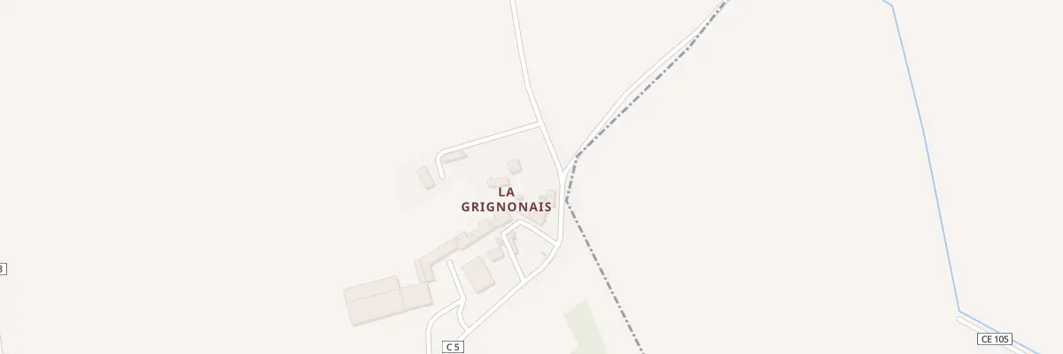 Plan du 155 La Grignonais à Treffieux