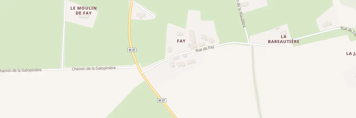 Plan du 4B Rue de Fay à Carquefou