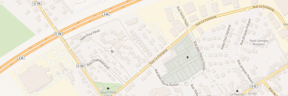 Plan du 7 Rue guy de maupassant à Liffré