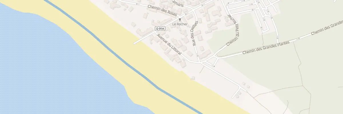 Plan du 6 Av du Littoral à Longeville-sur-Mer