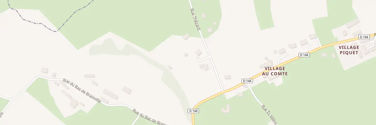 Plan du 5 Rue Thézard à Brainville